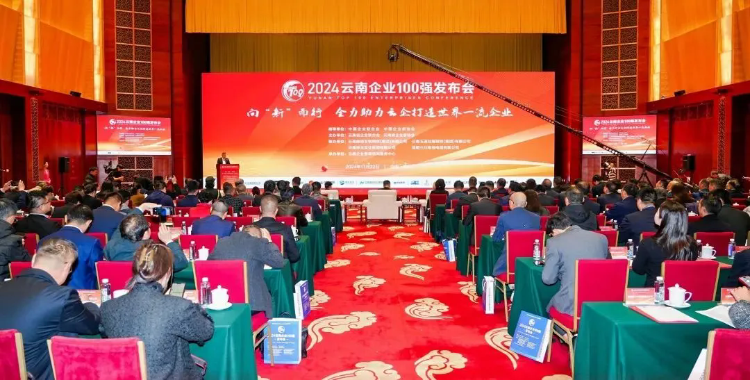 Z6尊龙凯时集团登榜2024云南企业100强、云南制造业100强